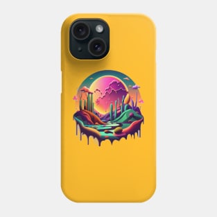 Abstract Desert Landscape Phone Case