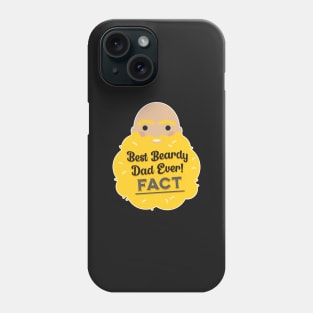 Best (Blond) Beardy Dad Ever FACT! Phone Case