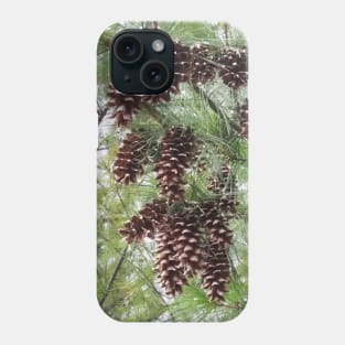 Pinecones in the Forest Phone Case