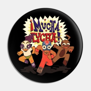 mucha lucha power WWF Pin