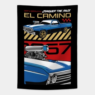 Vintage El Camino Car Tapestry