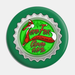 Zero Fox Given Real Ale (with top) Pin