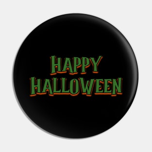 Happy Halloween v2 Pin