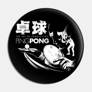 Table Tennis Graphic Pin