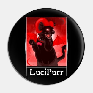 LuciPurr Tarot Pin