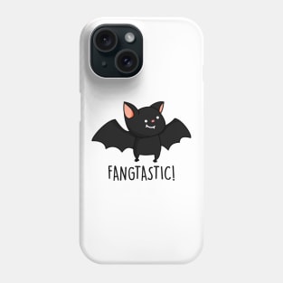 Fangtastic Cute Bat Pun Phone Case