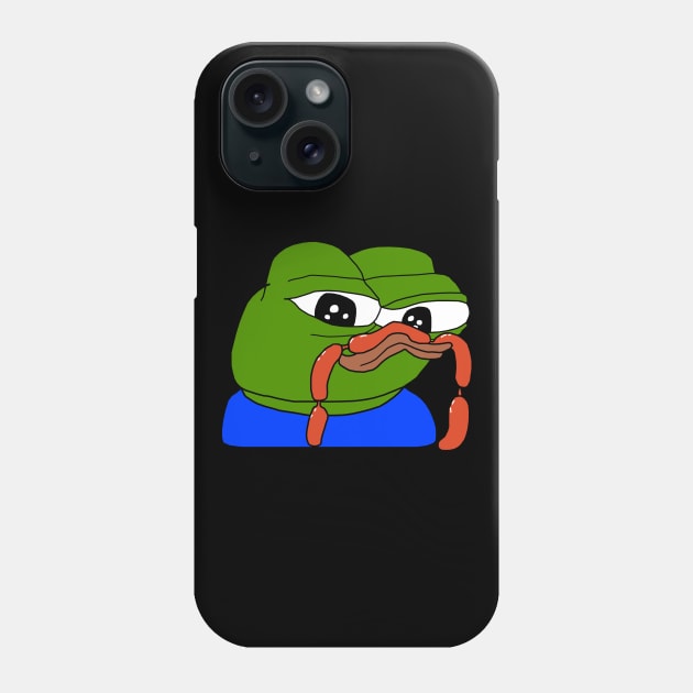 Pepe Italian Sausages Apu Phone Case by Lean Mean Meme Machine