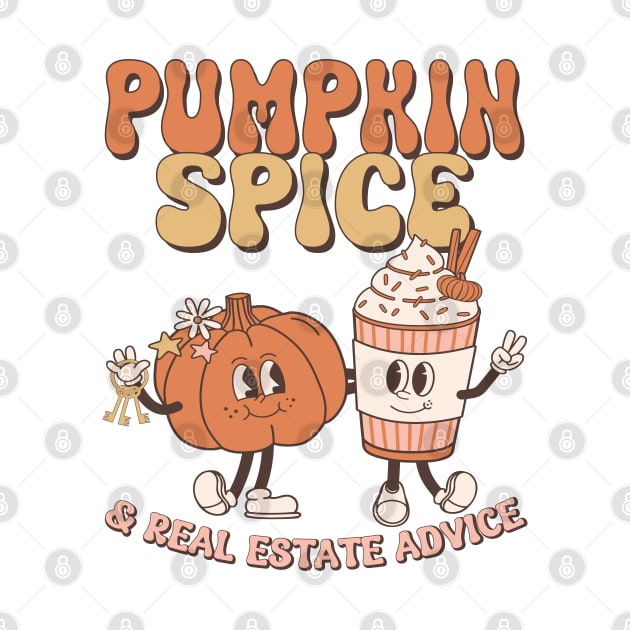 Real Estate Halloween Pumpkin Spice And Real Estate Advice by WildFoxFarmCo