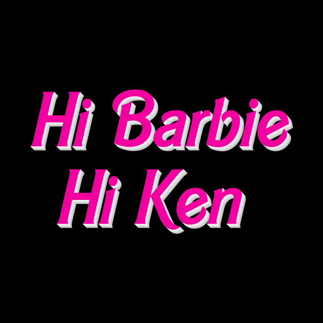 Hi Barbie Hi Ken by TheRelaxedWolf