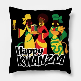 Happy Kwanzaa Pillow