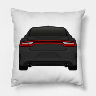 Charger rear Dark-grey Pillow