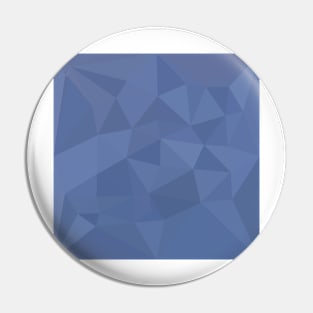 Cornflower Blue Abstract Low Polygon Background Pin