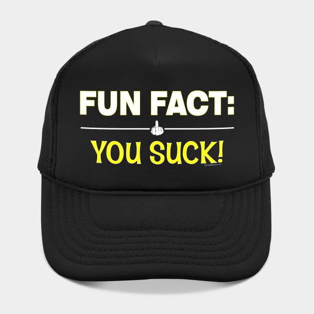 FUN FACT: YOU SUCK ~Middle Finger~ by RainingSpiders