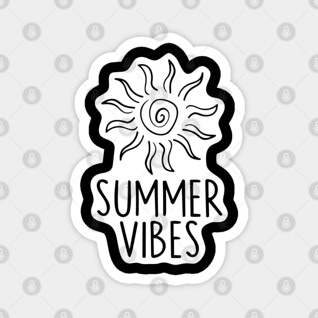 SUMMER VIBES Magnet by ohyeahh