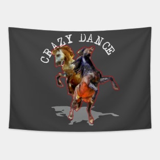 crazy dance Tapestry