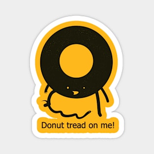 Libertarian donut Magnet