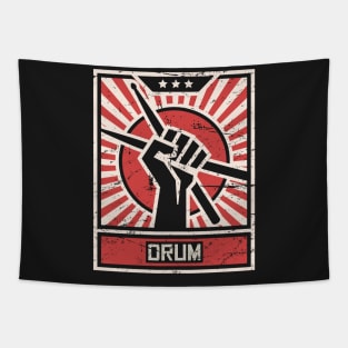 DRUM – Propaganda Drummer Poster Tapestry