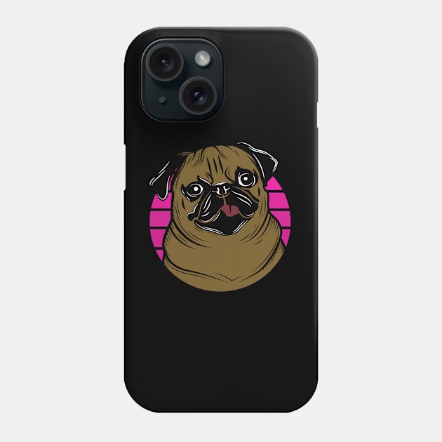 Pug Lover Phone Case by FromBerlinGift