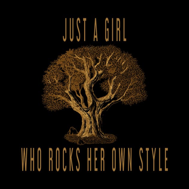 Just a Girl Who Rocks Her Own Style. by Double You Store