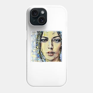 variation on Monica's face Phone Case