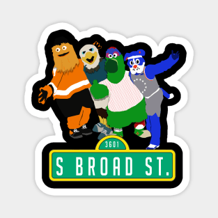 Broad St Squad Magnet