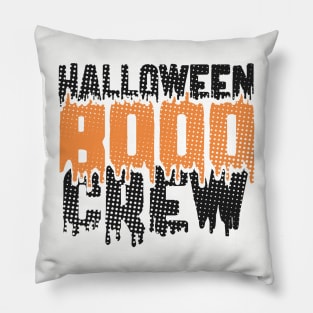 Halloween Booo Crew Pillow