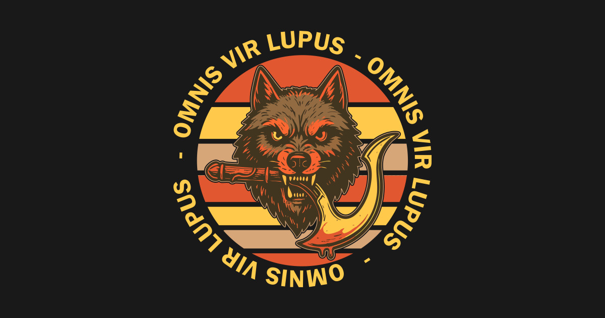 Red Rising howler Omnis Vir Lupus - Red Rising - T-Shirt | TeePublic