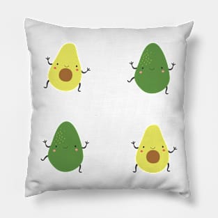 Cute Avocados Pillow