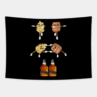 Whiskey, Barrel, Alcohol, Smoky, Beverage, Grain Tapestry