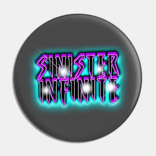 SINISTER INFINITE 80s Text Effects 3 Pin