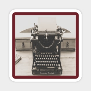 Vintage Typewriter Magnet