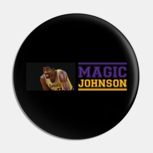 Magic Johnson Pin