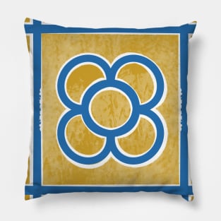 Barcelona tile Pillow