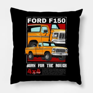 Vintage F150 Pickup Car Pillow