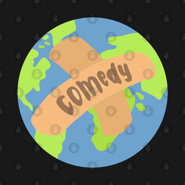 Healing the world with comedy by claysus