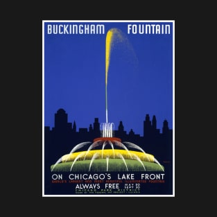 Buckingham Fountain Chicago T-Shirt