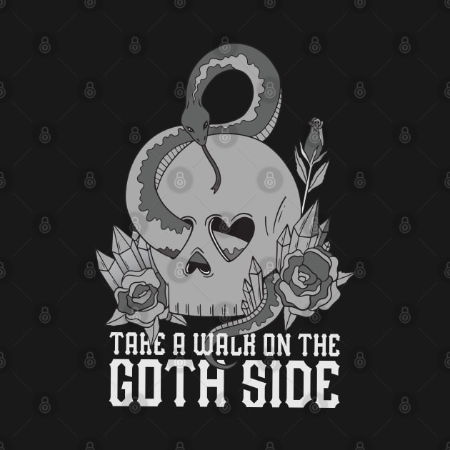 Take a walk on the goth side by Emmi Fox Designs