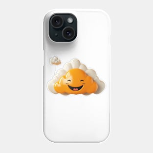 Cloud Nine: The Laughing Cloud Phone Case