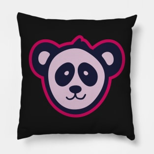 Panda Face Pillow