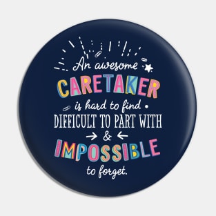 An awesome Caretaker Gift Idea - Impossible to Forget Quote Pin