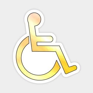 Whelchair Sign Magnet