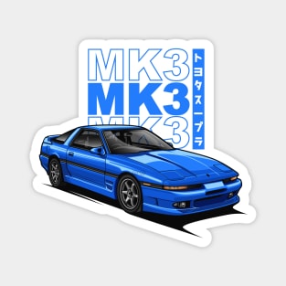 The Legend Supra MK-3 (Sky Blue) Magnet