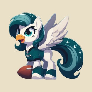 My Little Pony Philadelphia Eagles Style T-Shirt