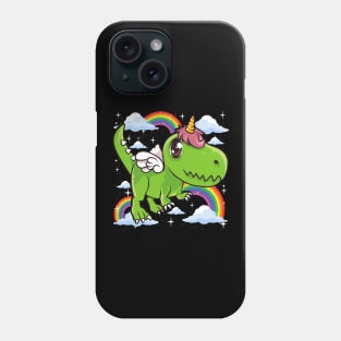 Cute Dinosaur & Unicorn Unisaur Mythical Animal Phone Case