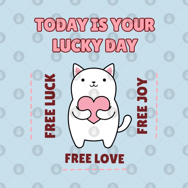 Today is Your Lucky Day. Cat by NickDsigns