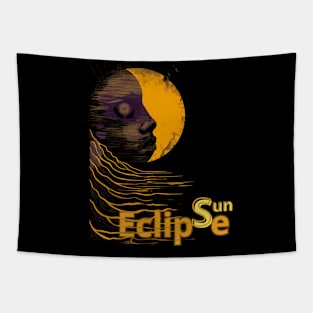 Eclipse Sun Tapestry