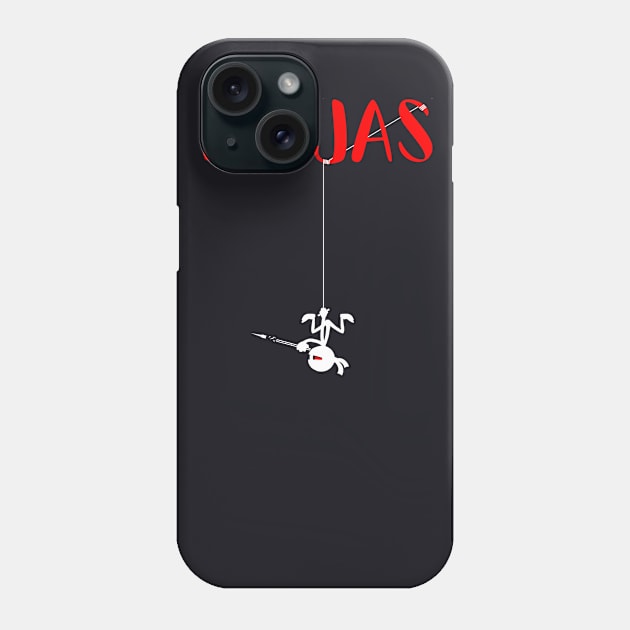 Funny Ninja Phone Case by DARSHIRTS