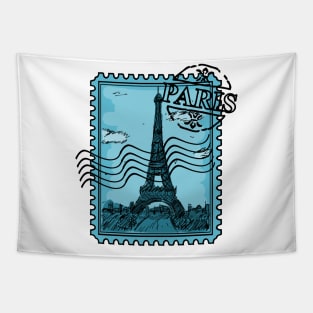 Paris Post Stamp Tapestry