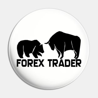 Forex trader Bull vs Bear Pin