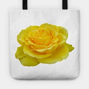 Beautiful Yellow Rose Vector Art Cut Out Tote